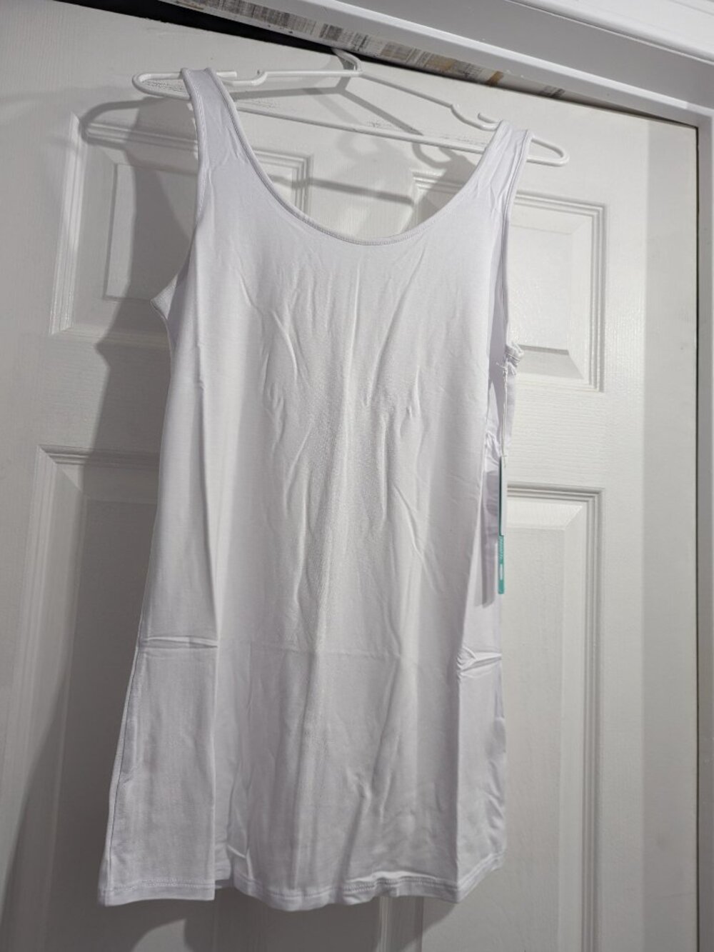 SweetLegs Layering Tank - White - Small